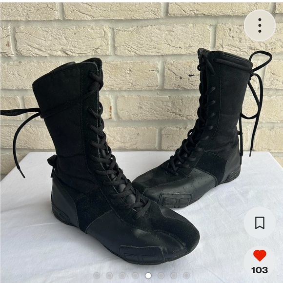 2000s vintage boxing boots - Picture 1 of 5